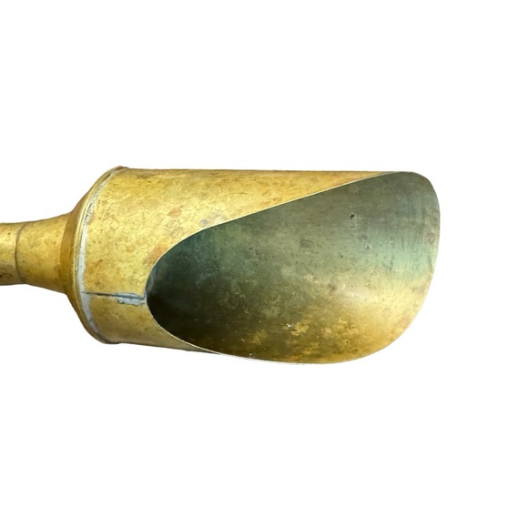 1940/50s Brass & Copper Grain/Ice Scoop - Picture 3 of 12